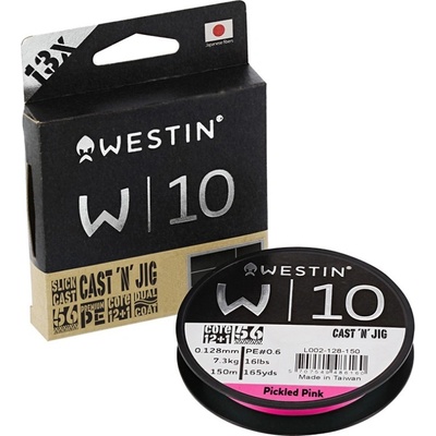 Westin Pletená šnúra W10 Cast 'N' Jig 13 Braid 110m 0,08mm 6kg