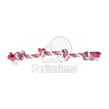 Image 1 of Flamingo Jim Playing Rope - въже за дъвчене с 4 възела 60 см