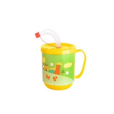 IRIS FUNNY чаша с капак и сламка 350ml AP-9484 (AP-9484)