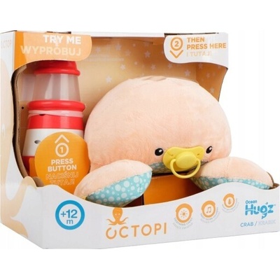 Chobotnice Ocean Hugz Plyšový Mazlíček Přítulníček Projektor Lampa
