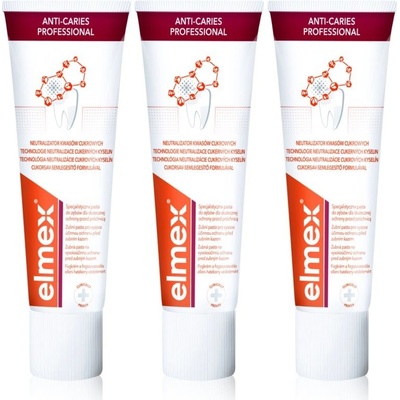 Elmex Anti Caries Professional 3 x 75 ml
