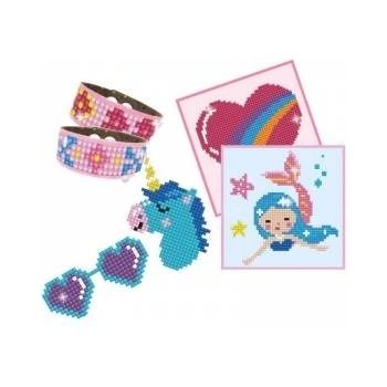 Diamond Dotz Pink kit 6 projects diamond painting set