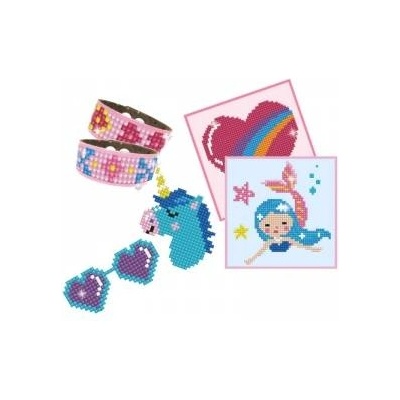 Diamond Dotz Pink kit 6 projects diamond painting set