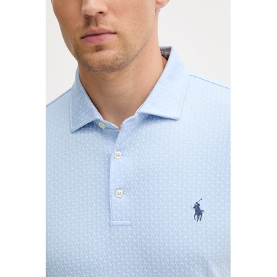 Памучна тениска с яка Polo Ralph Lauren (710971062)