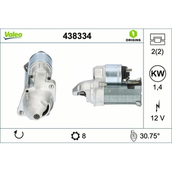 Startér VALEO 438334