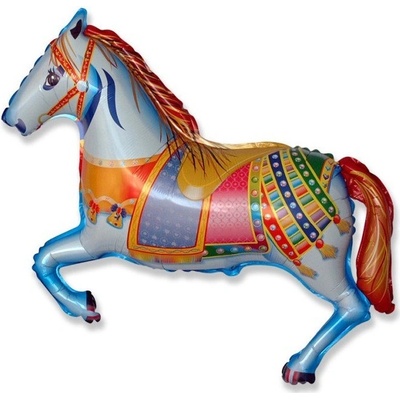 Balón fóliový 35 cm kôň deco