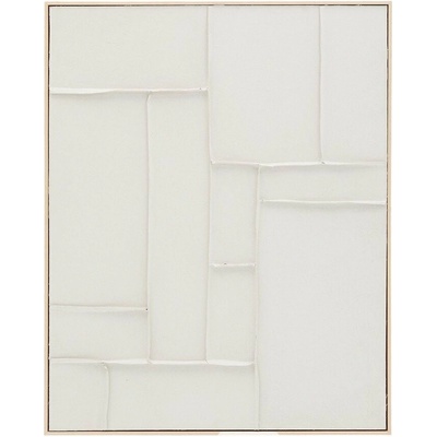 Ručne maľovaný/3D obraz s rámom/na plátne 80x100 cm Klis – Kave Home