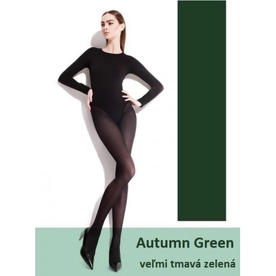 Paula 40 DEN Autumn Green tmavá zelená