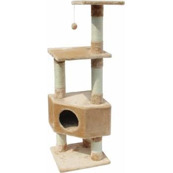 Image 1 of EBI Катерушка за котка loonaa 40 х 40 х 135 см, Бежово - ebi Белгия - 431-413234
