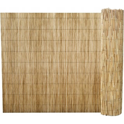 vidaXL Zahradní rákosový plot 500 x 100 cm