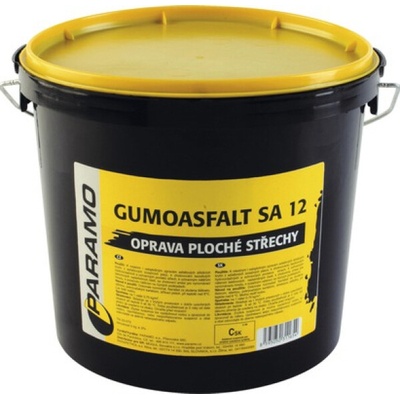 Gumoasfalt SA 12 asfaltový nátěr na opravu střech černý 5 kg