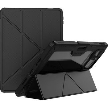 Xiaomi NILLKIN Bumper Leather Case Pro калъф за Xiaomi Pad 8 / 8 Pro със слайд капак за камера и Origami стойка