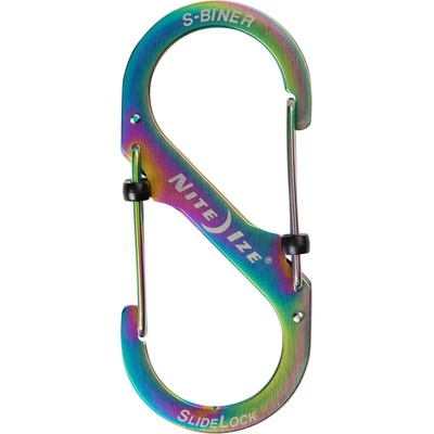 Nite Ize S-Biner SlideLock #4 Spectrum