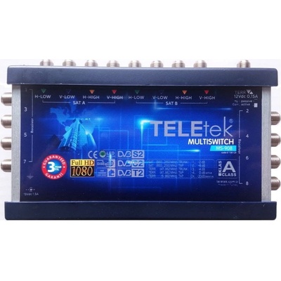 TeleTek multipřepínač 9/8 multiswitch