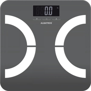 Albatros Кантар-анализатор Albatros Body Planner, До 180 кг, BIA, LED, kg/lb/st, Сив (Body Planner)