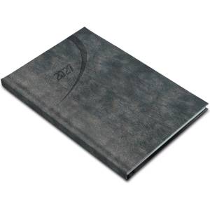 Realsystem Дневник с срокове REALSYSTEM Fashion B/5 седмичен + дневник, бял, гладка повърхност, графитен, 2027 5631-03 (5631-03)