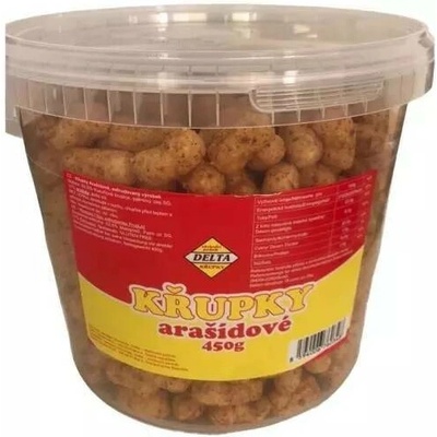 Delta křupky arašídové kyblík 450 g