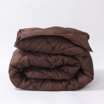 EmonaMall Олекотена завивка EmonaMall Елинор Мока, Лятна, 200/210 см, Капитонирана - Код S17953 (S17953-3800235183854)