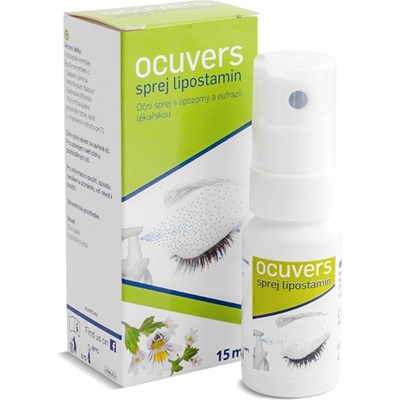 Ocuvers spray lipostamin oční kapky ve spreji liposomy a Euphrasia 15 ml