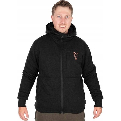 Fox Bunda Collection Sherpa Jacket Black Orange