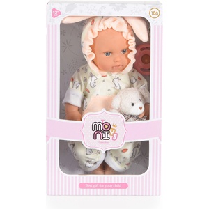 Moni Детска кукла Moni Toys - Lovely Baby Bear, 30 сm, Зайче (111798)