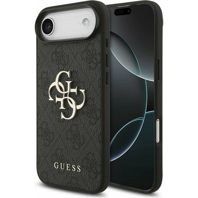 GUESS PU 4G Metal Logo Задна Корица за iPhone Air Grey Guess | Siv | МЪЖЕ | UNI