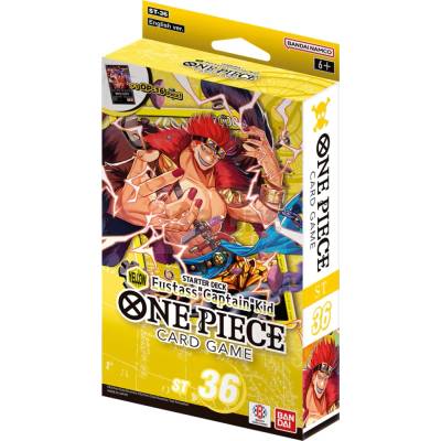 Bandai One Piece Card Game: Eustass Captain Kid Starter Deck ST-36 (BCL2855988)