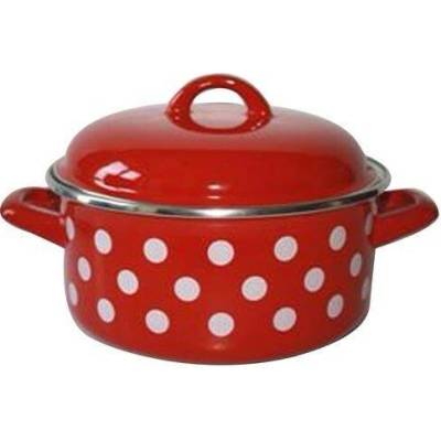 METALAC kastrol + poklice pr.18cm 2l PUNTÍK ČRV