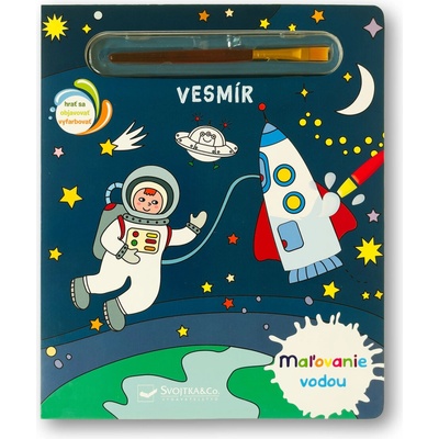 Maľovanie vodou Vesmír