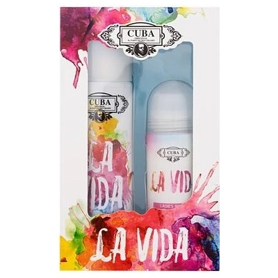 Cuba La Vida EDP 100 ml + antiperspirant roll-on 50 ml