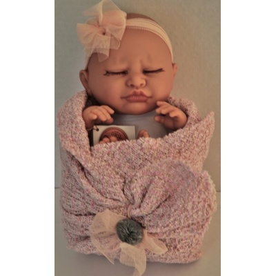 Berjuan Realistické miminko Poppy Doll "Maková " Izabela
