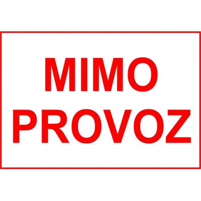 Walteco Mimo provoz, 210x148mm, formát A5, plastová tabulka 2 mm , 20071