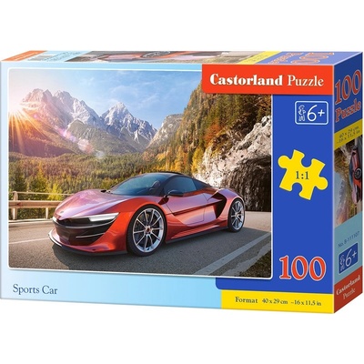 Castorland Sports Car 100 dielov