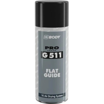 Body G511 Flat Guide kontrolní sprej černý AE - 400 ml - černý