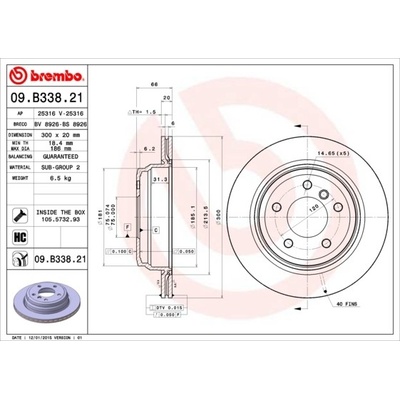 BREMBO 09.B338.21