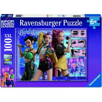 Ravensburger XXL K-pop Lovkyně démonů Spokojení fanoušci spokojený Honmoon! 100 dílků