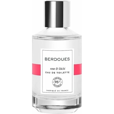 Berdoues Eaux de Toilette 95 Organics Rose & Litchi toaletnoí voda unisex 100 ml