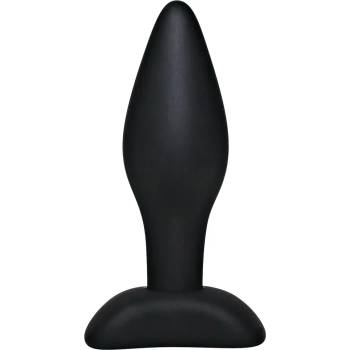 Image 1 of Black Velvets Silicone Butt Plug 9cm