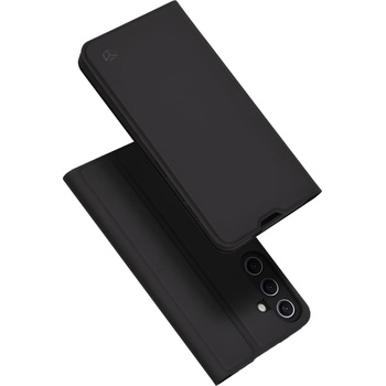 Techsuit Magskin еко - кожен книжен / флип обал за Samsung Galaxy S24 Plus - черен KP33273 (33273)