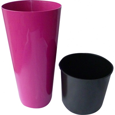 J.A.D. TOOLS Květináč "TUBUS Slime" DTUS 200S fuksie 200 mm
