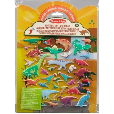 Melissa & Doug Adhézny zošit so samolepkami Dino