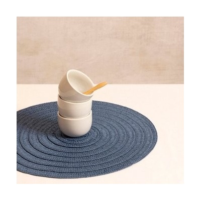 Homla Prostírání CORD tmavě modrá 38cm SS22 806273