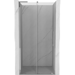 Mexen Velar L плъзгащи се душ врати 100 см, прозрачни, хром - 871-100-003-01-01 (871-100-003-01-01)