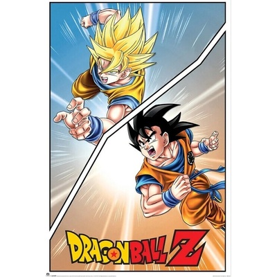 Plagát, Obraz - Dragon Ball Z - Special Goku, 61 × 91.5 cm
