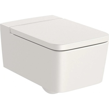 Roca Конзолна тоалетна чиния A346537650, седалка и капак, порцелан, бежов, 44x37x56см (A346537650)