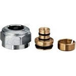 Valvex Straight connector 16x2-g3/4 chrome