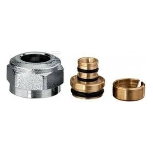 Valvex Straight connector 16x2-g3/4 chrome