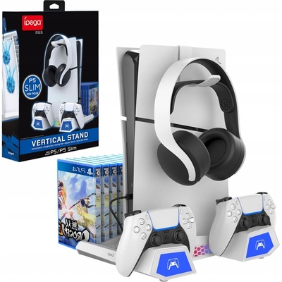 iPega P5023 Charging Station with Cooling PS5 PS4 Black