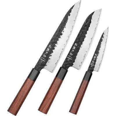 Hezhen kuchyňský set 3 nožů Sensei PM8S v dárkovém balení