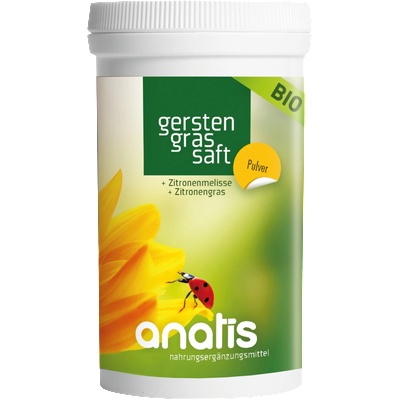 anatis Naturprodukte Сок от ечемична трева на прах bio - 123 г